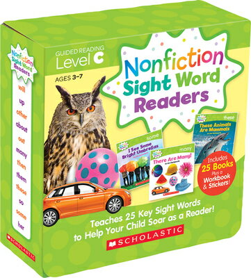 Nonfiction Sight Word Readers: Guided Reading Level C (Parent Pack): Teaches 25 Key Sight Words to H