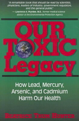 Lead, mercury, arsenic, and cadmium are major toxic metals. All are environmental pollutants that can inflict harm on humans and other living creatures as well as adversely affect our air, water, soil, and food supply. They can poison not only us but also our progeny developing in the womb. They can break down the body's basic functions. This book describes the unique characteristics of each of the four major toxic metals, identifies the likely sources of our exposure, and offers in-depth, evidence based information, methods to test for its presence, and therapies to rid ti from our bodies.