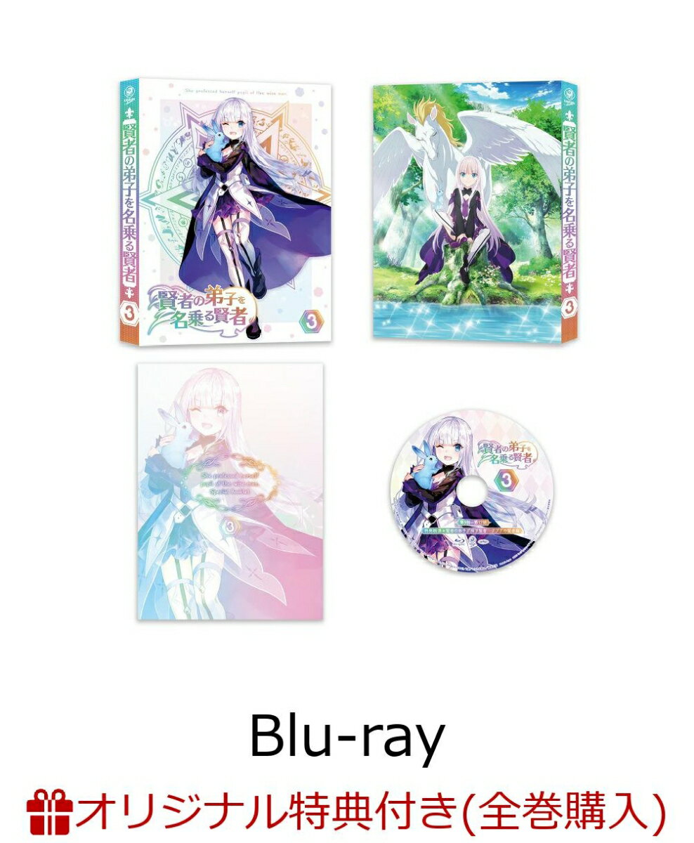 【楽天ブックス限定全巻購入特典】賢者の弟子を名乗る賢者 第3巻【Blu-ray】(オリジナルB2布ポスター) [ 大森日雅 ]