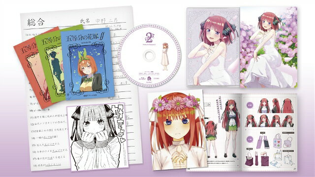 五等分の花嫁∬ VOL.2【Blu-ray】