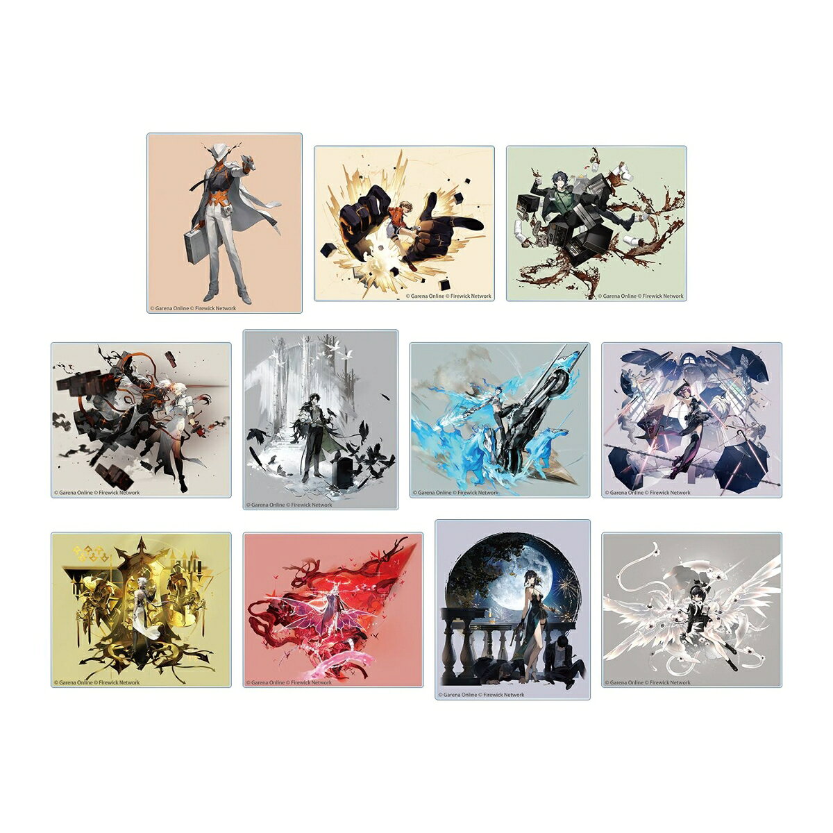 新月同行トレーディングアクリルカード(BOX＝11個)