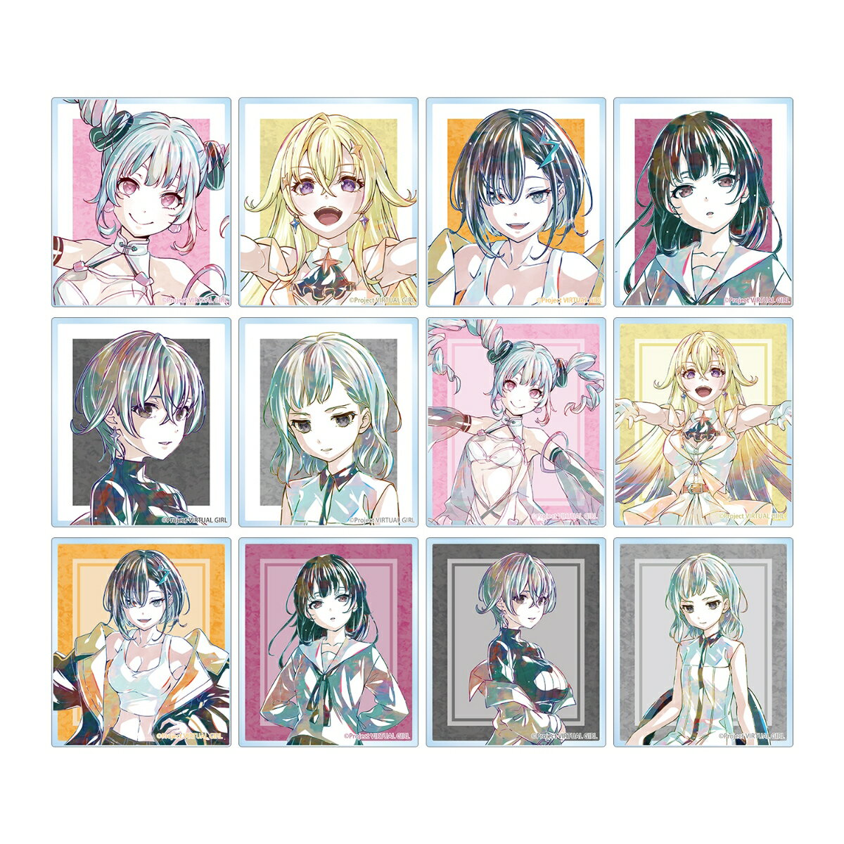 「VIRTUAL GIRL @ WORLD'S END」トレーディング Ani-Art アクリルカード(BOX＝12個)