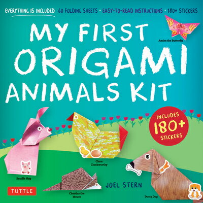 MY FIRST ORIGAMI ANIMALS KIT [ . ]
