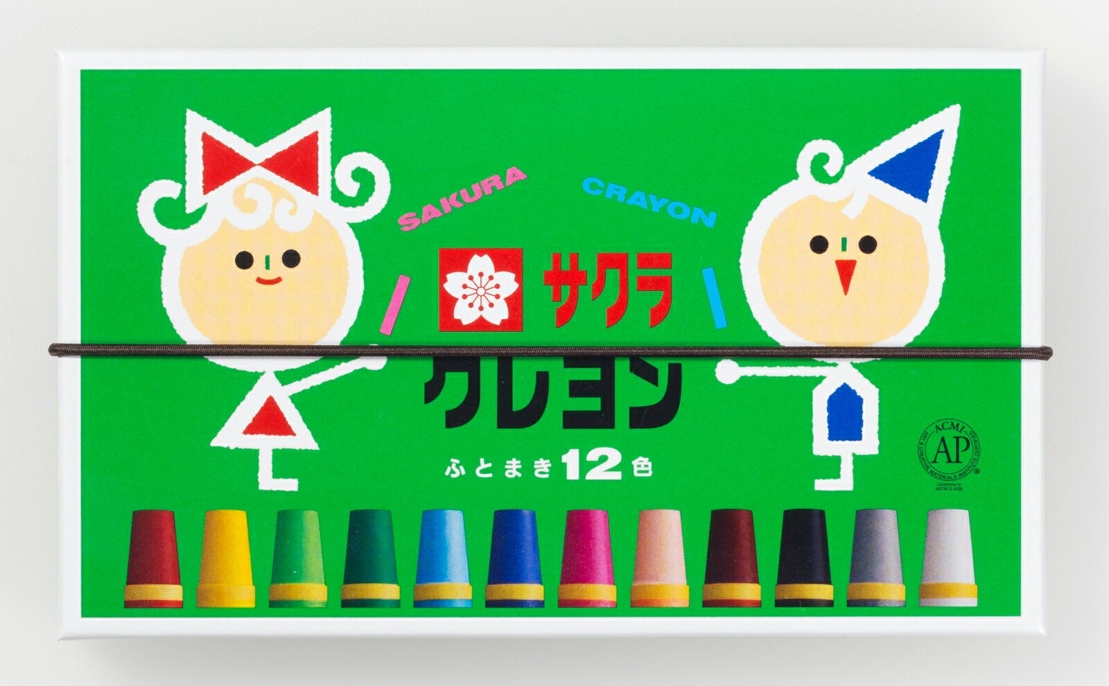 クレヨン太巻12色