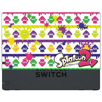 【任天堂ライセンス商品】SWITCH用キャラクタードックカバー for ニンテンドーSWITCH『スプラトゥーン2(ホワイト)』