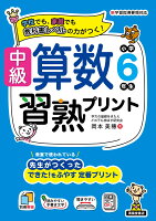 中級算数習熟プリント 小学6年生