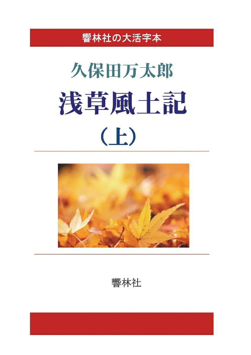 【POD】【大活字本】浅草風土記（上）(響林社の大活字本シリーズ)