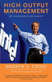 This is a user-friendly guide to the art and science of management from Andrew S. Grove, the president of America's leading manufacturer of computer chips. Groves recommendations are equally appropriate for sales managers, accountants, consultants, and teachers--anyone whose job entails getting a group of people to produce something of value. Adapting the innovations that have made Intel one of America's most successful corporations, High Output Management teaches you: 
what techniques and indicators you can use to make even corporate recruiting as precise and measurable as manufacturing
how to turn your subordinates and coworkers into members of highly productive team
how to motivate that team to attain peak performance every time
Combining conceptual elegance with a practical understanding of the real-life scenarios that managers encounter every day, High Output Management is one of those rare books that have the power to revolutionize the way we work