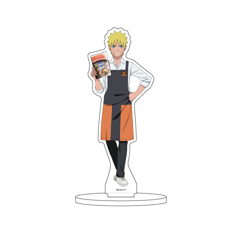キャラアクリルフィギュア「NARUTO&BORUTO」56/うずまきナルト 書店員ver.(描き下ろしイラスト)【グッズ】