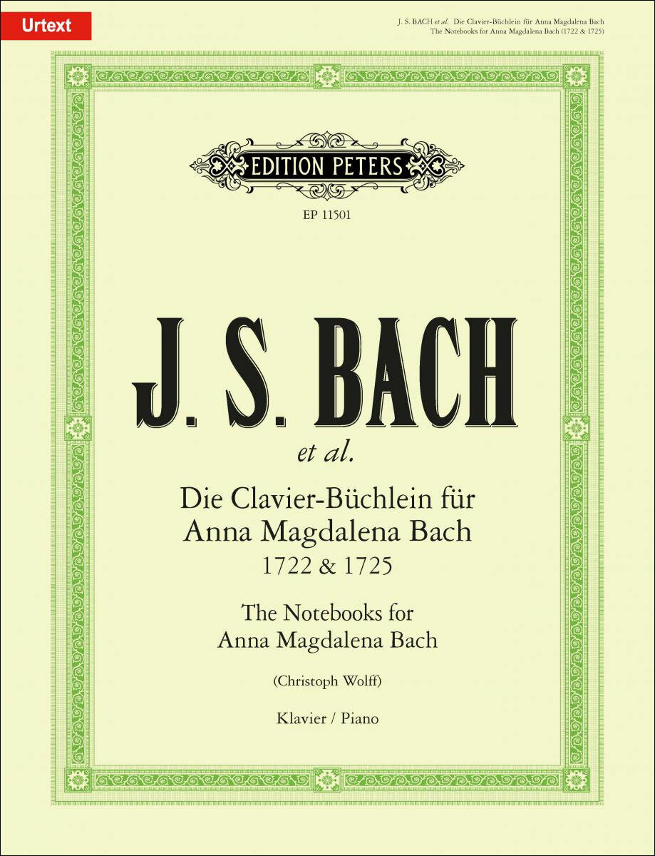 【輸入楽譜】バッハ, Johann Sebastian: アンナ・マグダレーナ・バッハのためのクラヴィーア練習帳(1722年 & 1725年)/新批判校訂版/Wolff編 [ バッハ, Johann Sebastian ]