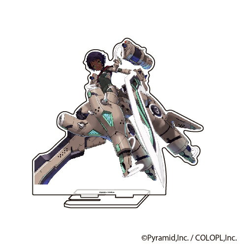 デカキャラアクリルフィギュア「アリス・ギア・アイギス」15/サンティ・ラナ 3周年イラストデザインver.【グッズ】