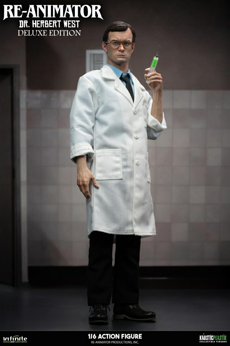 『ZOMBIO/死霊のしたたり』/ ハーバート・ウエスト 1/6 アクションフィギュア（ DX エディション） (フィギュア)【クレジットカード決済限定】