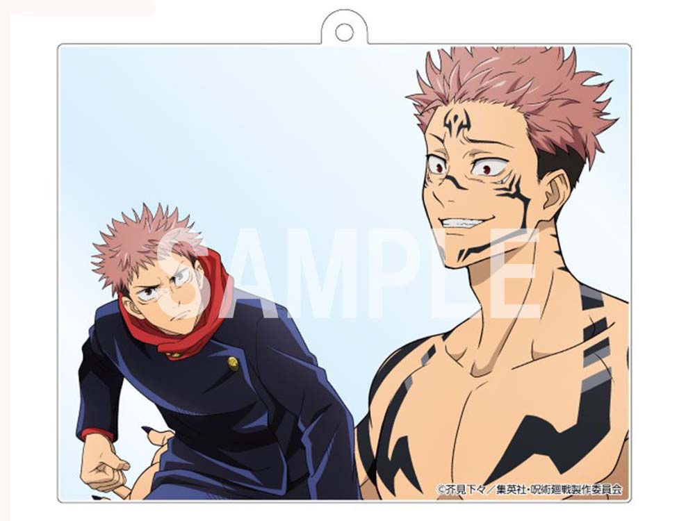 「呪術廻戦」Newtype アクリルスタンドディスプレイ 虎杖 悠仁&宿儺【グッズ】