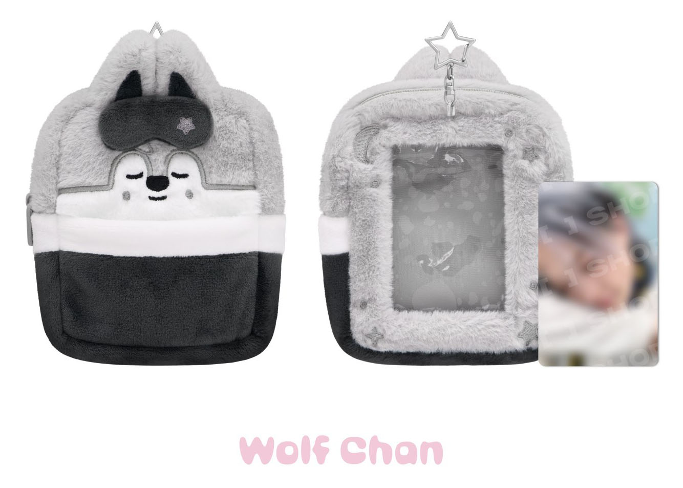 [6TH FANMEETING [STAY in Our Little House] MD] SKZOO PLUSH COLLECT CASE (Wolf Chan Ver.) [ Stray Kids ]