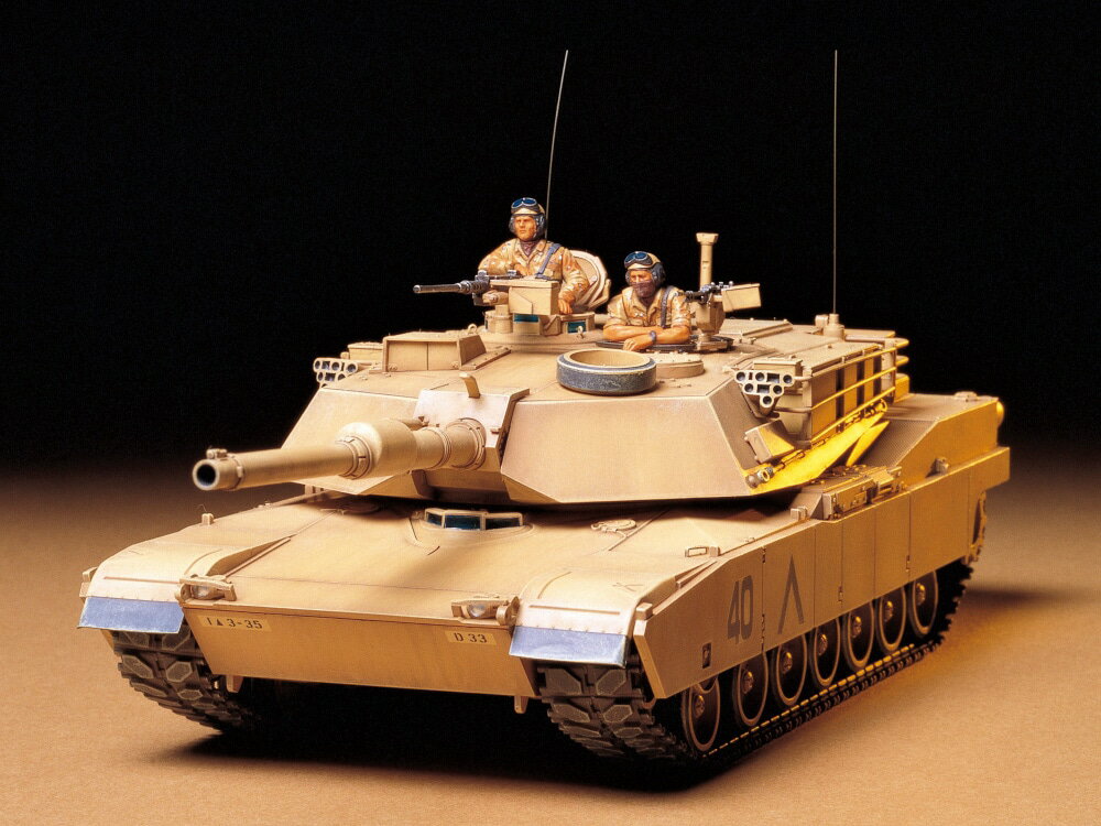 タミヤ 1/35 ミリタリーミニチュアシリーズ アメリカ M1A1 ビッグガンエイブラムス 【35156】 (プラモデル)