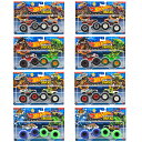 ホットウィール(Hot Wheels) モンスタートラック 1:64 2パック アソート 乗り物おもちゃ ミニカー 2台組×8セット入り BOX販売 3歳から ...