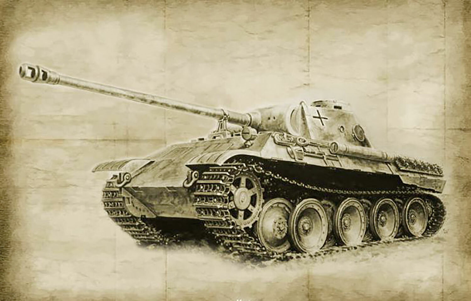 1/35 WW.II ドイツ軍 Pz.Kpfw.V パンターD型 【IT90290】 (プラモデル)