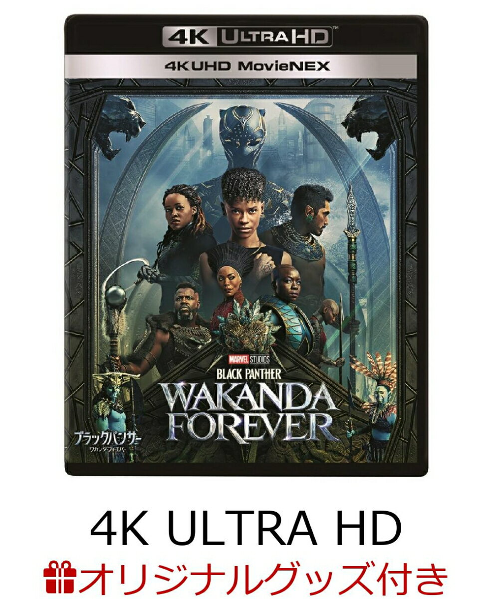 【楽天ブックス限定グッズ】ブラックパンサー／ワカンダ・フォーエバー 4K UHD MovieNEX【4K ULTRA HD】【3D Blu-ray】(オリジナル布ポスター＋コレクターズカード)
