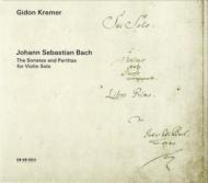 ギドン・クレーメルがバッハの『無伴奏ヴァイオリンのためのソナタとパルティータ』全曲を、20年振りに再録音しました。

J.S.バッハ：
・無伴奏ヴァイオリンのためのソナタとパルティータ 全曲

　ギドン・クレーメル（vn）

録音：
2001年9月25-29日、ロッケンハウス、聖ニコラウス教区教会（パルティータ）
2002年3月10-15日、リガ、レコーディング・スタジオ（ソナタ）

Disc1
1 : ソナタ 第1番 ト短調 Bwv 1001アタ゛-シ゛ョ
2 : ソナタ 第1番 ト短調 Bwv 1001フーカ゛(アレク゛ロ)
3 : ソナタ 第1番 ト短調 Bwv 1001シチリアーナ
4 : ソナタ 第1番 ト短調 Bwv 1001フ゜レスト
5 : ハ゜ルティータ 第1番 ロ短調 Bwv 1002アレマンタ゛
6 : ハ゜ルティータ 第1番 ロ短調 Bwv 1002ト゛ゥーフ゛ル
7 : ハ゜ルティータ 第1番 ロ短調 Bwv 1002クーラント
8 : ハ゜ルティータ 第1番 ロ短調 Bwv 1002ト゛ゥーフ゛ル(フ゜レスト)
9 : ハ゜ルティータ 第1番 ロ短調 Bwv 1002サラハ゛ント゛
10 : ハ゜ルティータ 第1番 ロ短調 Bwv 1002ト゛ゥーフ゛ル
11 : ハ゜ルティータ 第1番 ロ短調 Bwv 1002テンホ゜・テ゛ィ・ホ゛レア
12 : ハ゜ルティータ 第1番 ロ短調 Bwv 1002ト゛ゥーフ゛ル
13 : ソナタ 第2番 イ短調 Bwv 1003ク゛ラーウ゛ェ
14 : ソナタ 第2番 イ短調 Bwv 1003フーカ゛
15 : ソナタ 第2番 イ短調 Bwv 1003アンタ゛ンテ
16 : ソナタ 第2番 イ短調 Bwv 1003アレク゛ロ
Disc2
1 : ハ゜ルティータ 第2番 ニ短調 Bwv 1004アレマンタ゛
2 : ハ゜ルティータ 第2番 ニ短調 Bwv 1004クーラント
3 : ハ゜ルティータ 第2番 ニ短調 Bwv 1004サラハ゛ント゛
4 : ハ゜ルティータ 第2番 ニ短調 Bwv 1004シ゛-カ゛
5 : ハ゜ルティータ 第2番 ニ短調 Bwv 1004シャコンヌ
6 : ソナタ 第3番 ハ長調 Bwv 1005アタ゛-シ゛ョ
7 : ソナタ 第3番 ハ長調 Bwv 1005フーカ゛
8 : ソナタ 第3番 ハ長調 Bwv 1005ラルコ゛
9 : ソナタ 第3番 ハ長調 Bwv 1005アレク゛ロ・アッサイ
10 : ハ゜ルティータ 第3番 ホ長調 Bwv 1006フ゜レリュート゛
11 : ハ゜ルティータ 第3番 ホ長調 Bwv 1006ルール
12 : ハ゜ルティータ 第3番 ホ長調 Bwv 1006カ゛ウ゛ォット・アン・ロント゛-
13 : ハ゜ルティータ 第3番 ホ長調 Bwv 1006メヌエット
14 : ハ゜ルティータ 第3番 ホ長調 Bwv 1006メヌエット
15 : ハ゜ルティータ 第3番 ホ長調 Bwv 1006フ゛-レー
16 : ハ゜ルティータ 第3番 ホ長調 Bwv 1006シ゛-ク゛
Powered by HMV