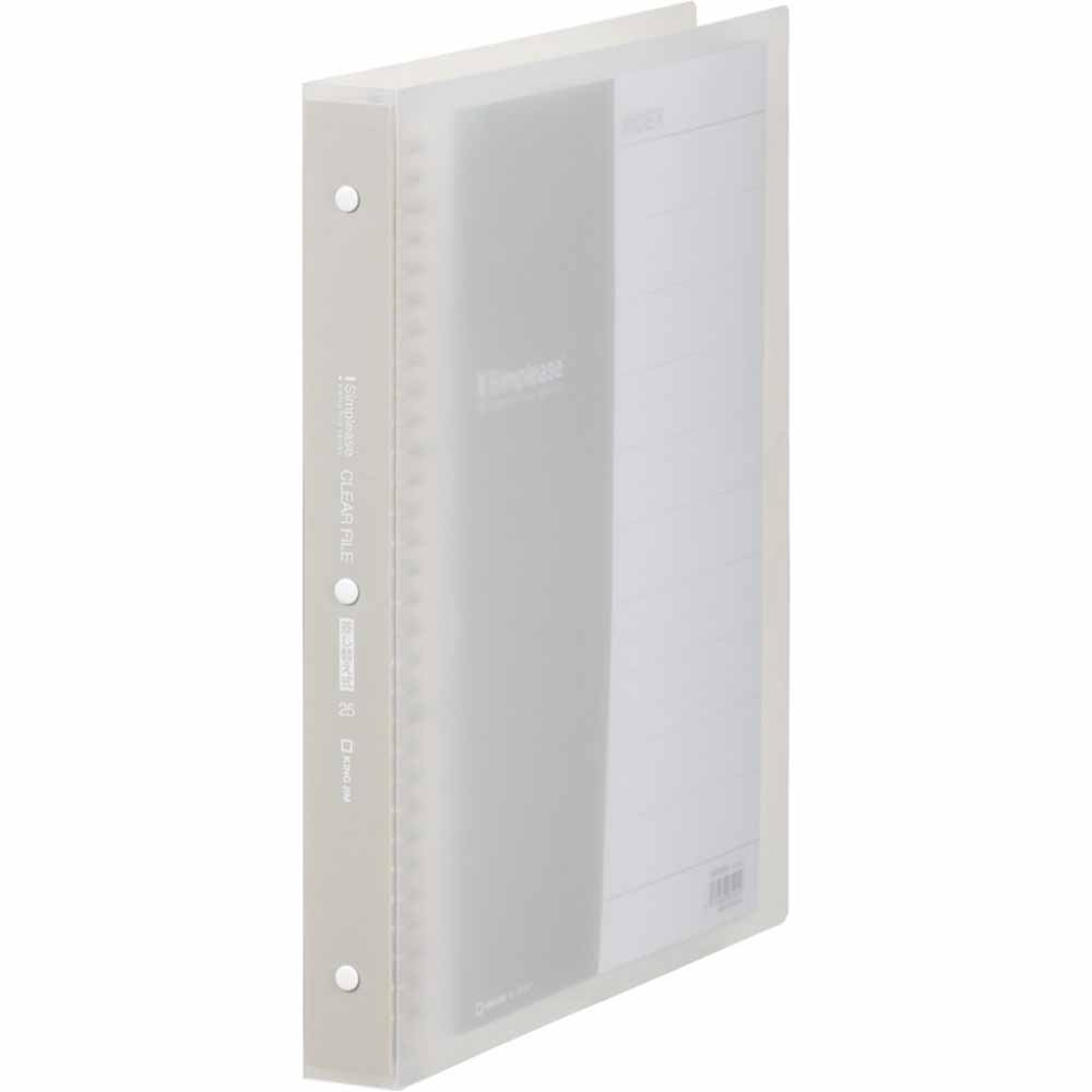 キングジム クリアーファイル差替式 シンプリーズ(透明)25P 138TSPWトウ
