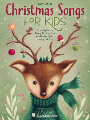 Christmas Songs for Kids Easy Piano Songbook with Lyrics CHRISTMAS SONGS FOR KIDS EASY [ Hal Leonard Corp ]