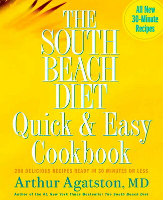 The bestselling phenomenon continues with the newest South Beach Diet cookbook. Dr. Agatston delivers with 200 brand-new recipes that use ten or fewer ingredients and require 30 minutes or less of cooking time. Full-color photos.