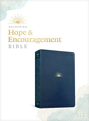 NLT Dayspring Hope & Encouragement Bible (Leatherlike, Navy Blue) NLT DAYSPRING HOPE & ENCOURAGE [ New Living Translation ]