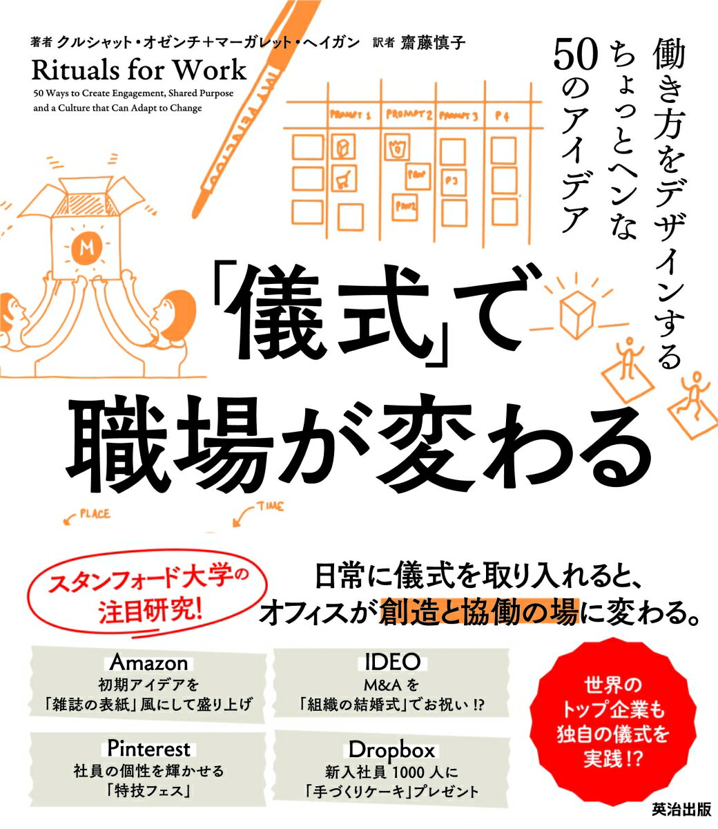 スタンフォード大学の注目研究！日常に儀式を取り入れると、オフィスが創造と協働の場に変わる。世界のトップ企業も独自の儀式を実践！？目的別５タイプ×１０儀式のアイデアを紹介！