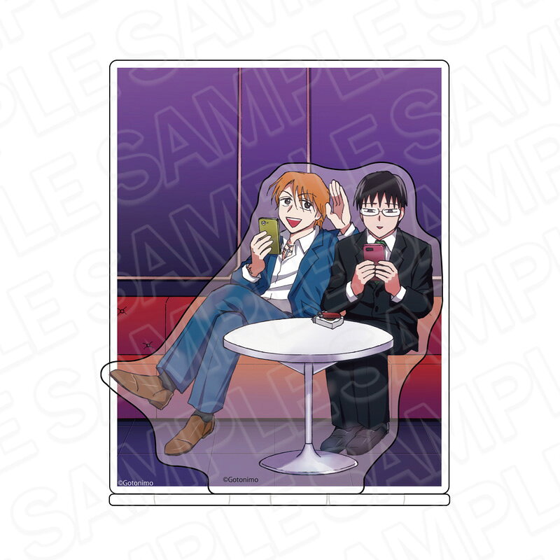 「えぶりでいホスト」からアクリルスタンドコースターハジメ&リョーイチが登場！【対象年齢】：15歳以上【商品サイズ (cm)】(幅×高さ）：9×11.8