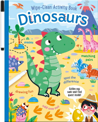 Dinosaurs Wipe-Clean Activity Book: Reusable Drawing and Activity Fun DINOSAURS WIPE-CLEAN ACTIVITY （Wipe-Clean Activity Fun） 