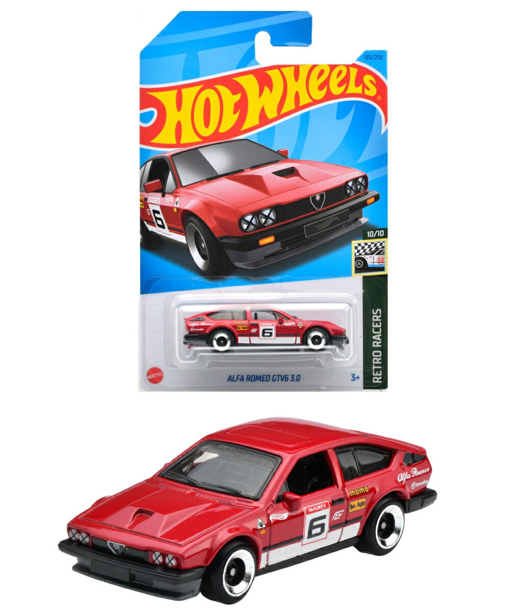 ホットウィール（Hot Wheels） ベーシックカー アルファロメオ GTV6 3.0 【3才~】 HNK17