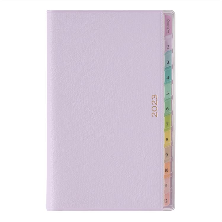 能率 PAGEM by NOLTY 2023年 1月始まり 手帳 ウィークリー ペイジェムウィークリー コンパクトーi メモ 日曜（ラベンダー） 2208のサムネイル