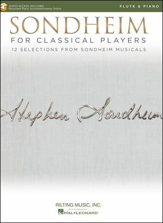 【輸入楽譜】ソンドハイム, Stephen: クラシック奏者のためのソンドハイム作品集 - フルート編: オーディオ・オンライン・アクセスコード付
