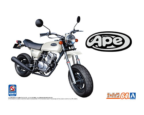 ザ☆バイク 1/12 ホンダ AC16 エイプ '06 【No.64】 (プラモデル)