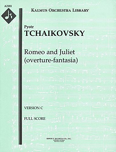 【輸入楽譜】チャイコフスキー, Pytr Il'ich: 幻想的序曲「ロミオとジュリエット」(1880年 第3稿): 指揮者用大型スコア [ チャイコフスキー, Pytr Il'ich ]