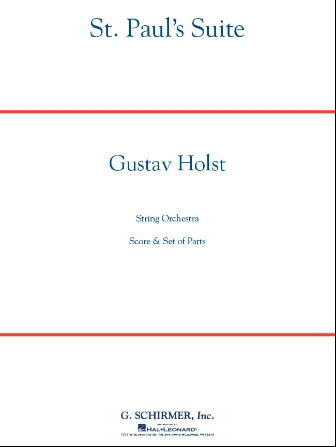 【輸入楽譜】ホルスト, Gustav: セント・ポール組曲 Op.29/2: 指揮者用大型スコア