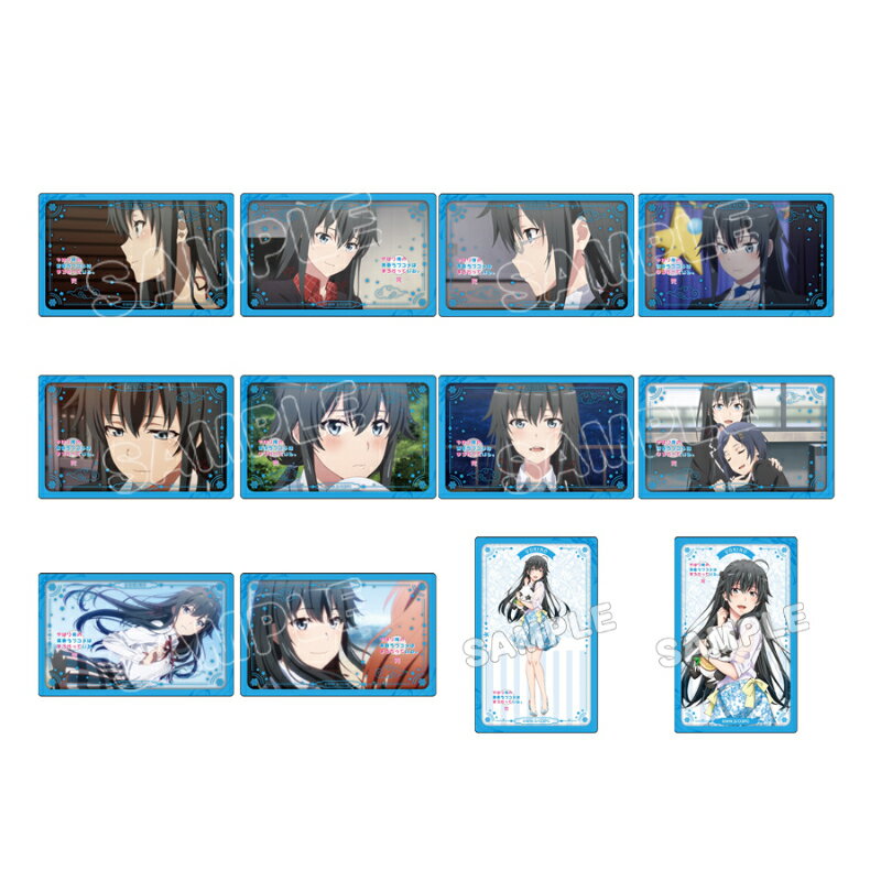 やはり俺の青春ラブコメはまちがっている。完 トレーディングクリアカード／雪乃