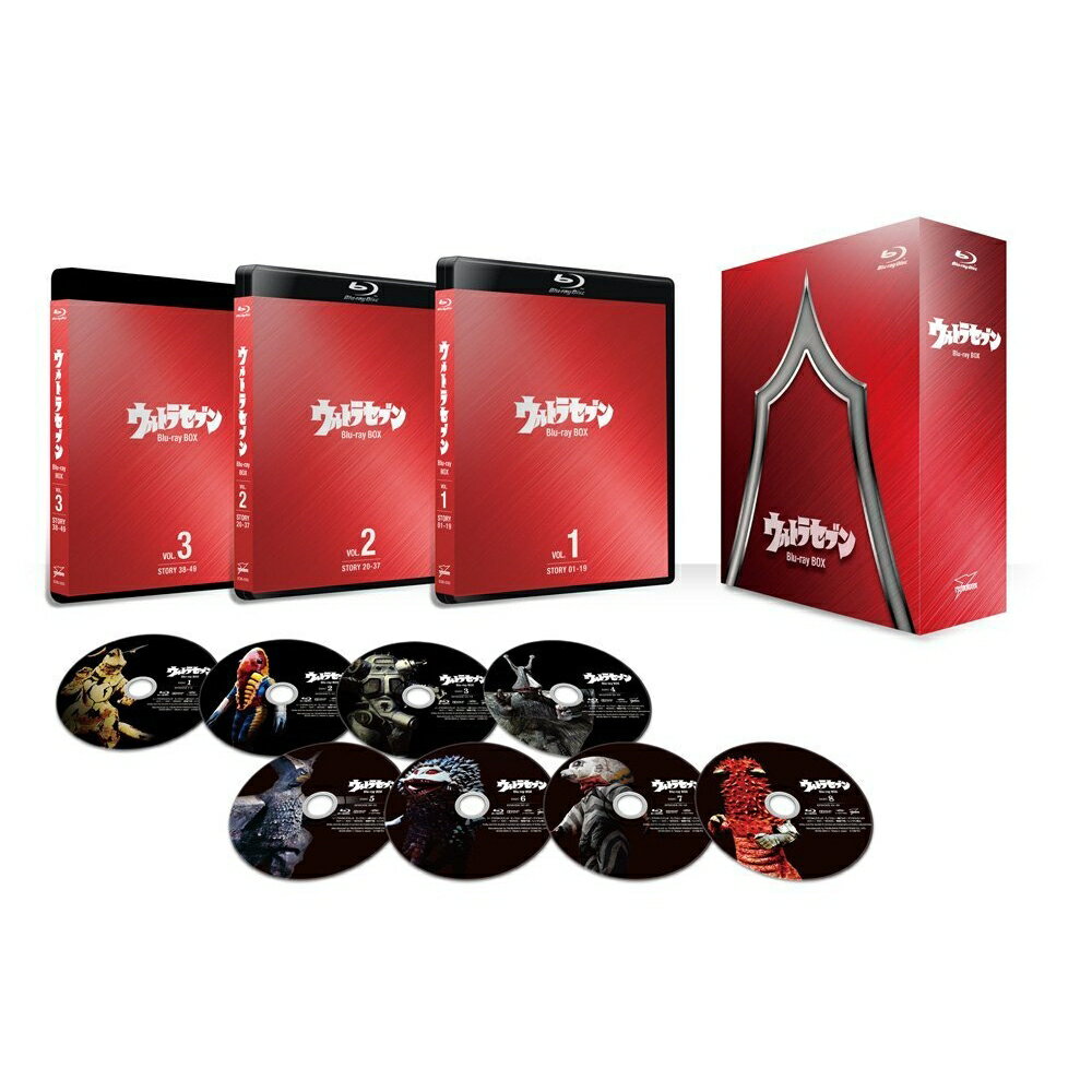 ウルトラセブン Blu-ray BOX Standard Edition【Blu-ray】