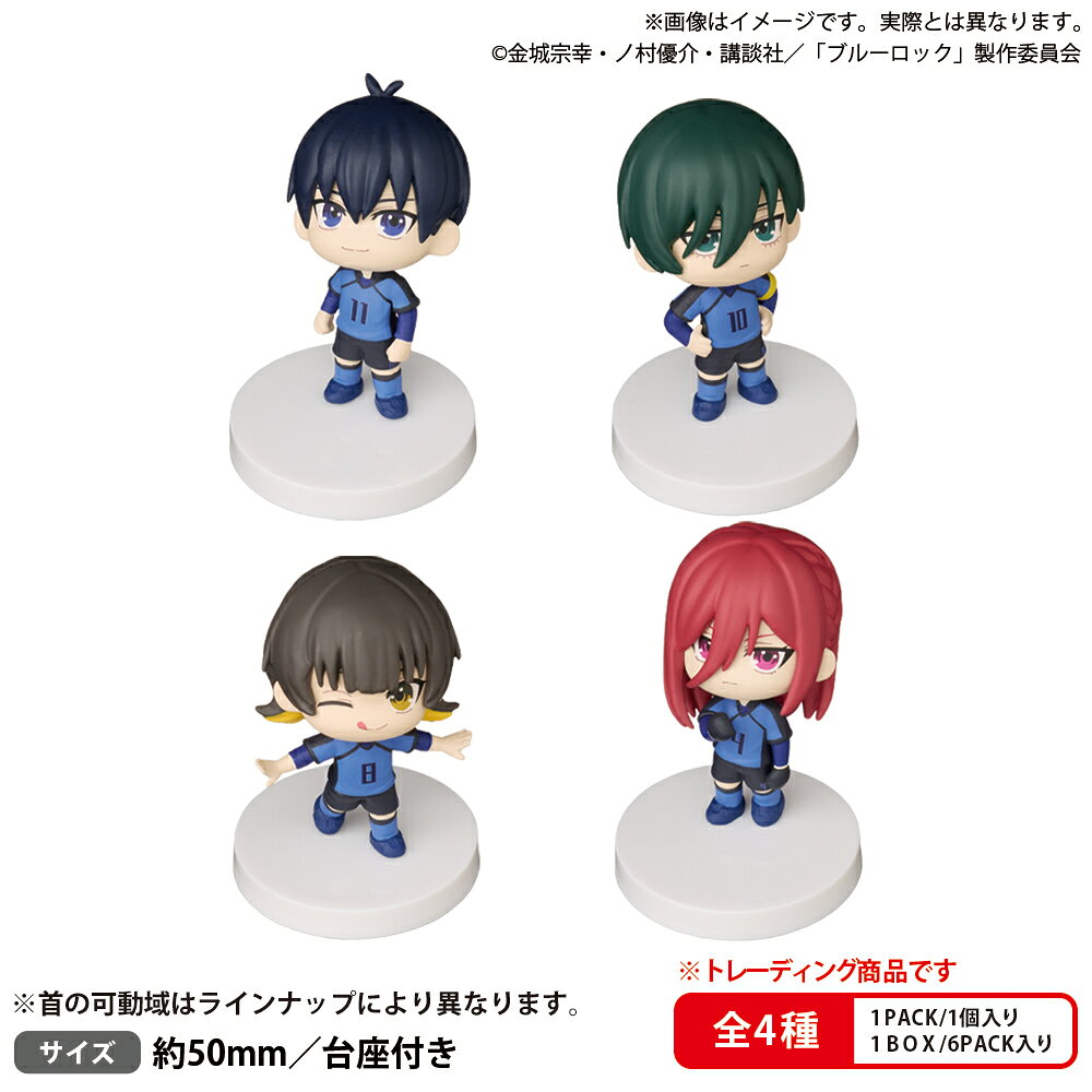BUSHIROAD THE BOX　ブルーロック　みあげてすたぁマスコットvol.1　BOX