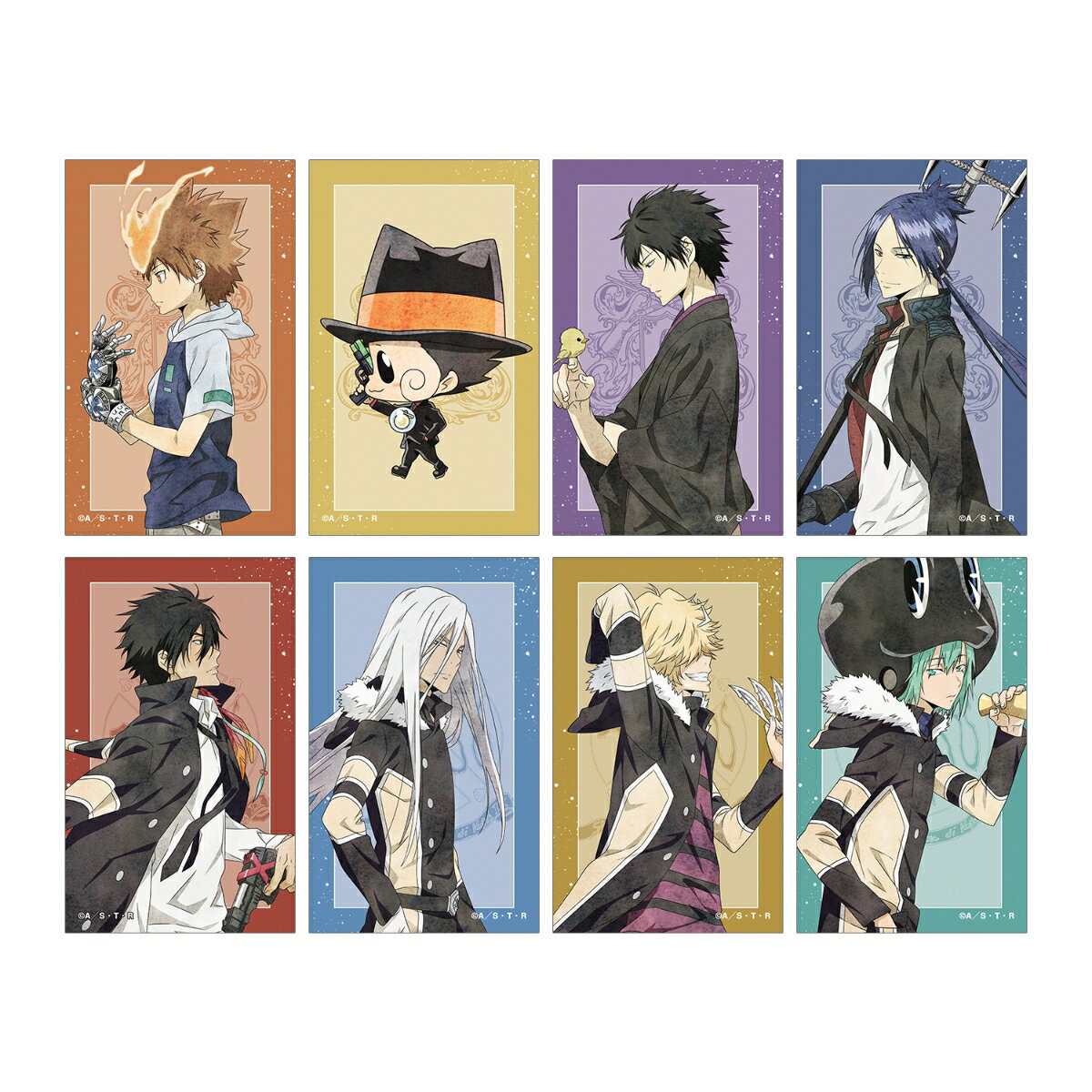 TVアニメ『家庭教師ヒットマンREBORN!』描き下ろし 歩みver. トレーディングコンパクトクリアカード(BOX＝8個)