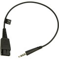 Jabra Quick Disconnect (QD) to straight 3.5 mm Jack Cord