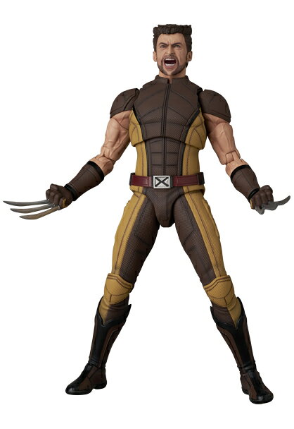 MAFEX WOLVERINE BROWN Ver.（『DEADPOOL ＆ WOLVERINE』） (可動式フィギュア)
