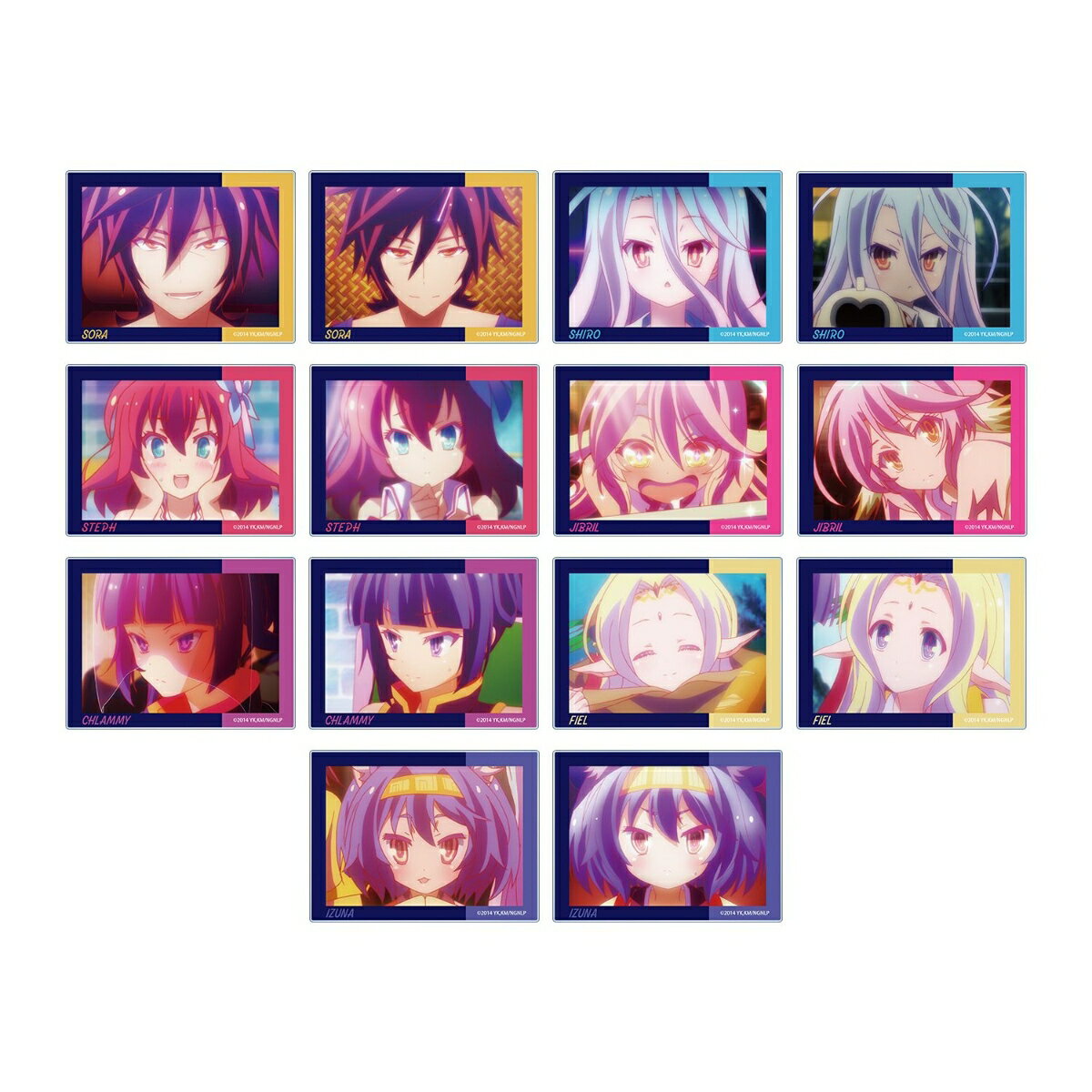 ノーゲーム・ノーライフトレーディング場面写アクリルカード vol.2(BOX＝14個)