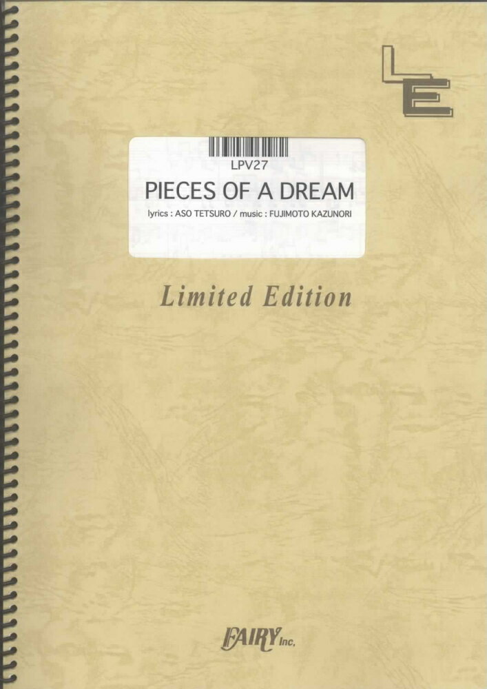 LPV27　PIECES　OF　A　DREAM／CHEMISTRY