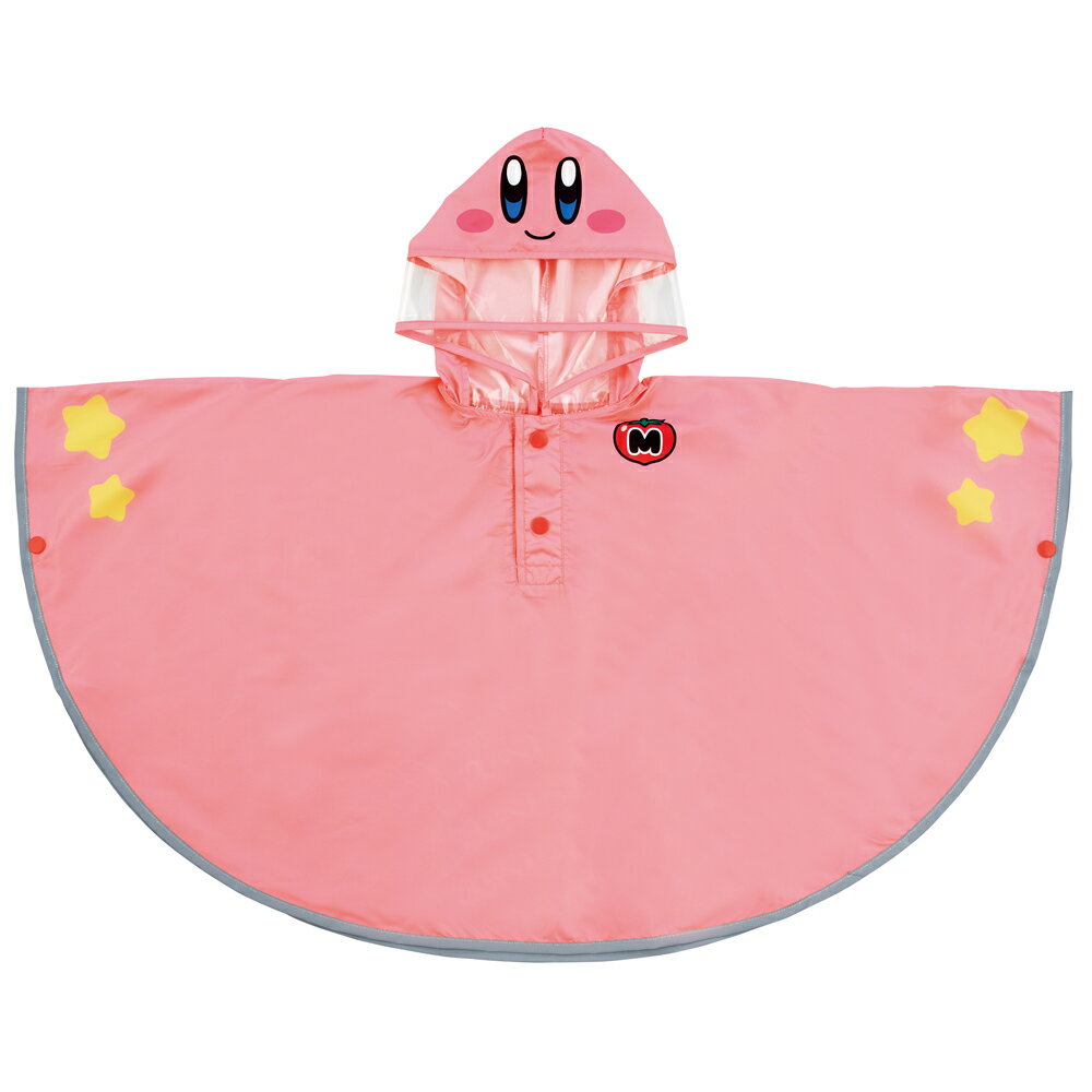 星のカービィ キャラクター なりきり キッズレインポンチョ 子供 レインコート