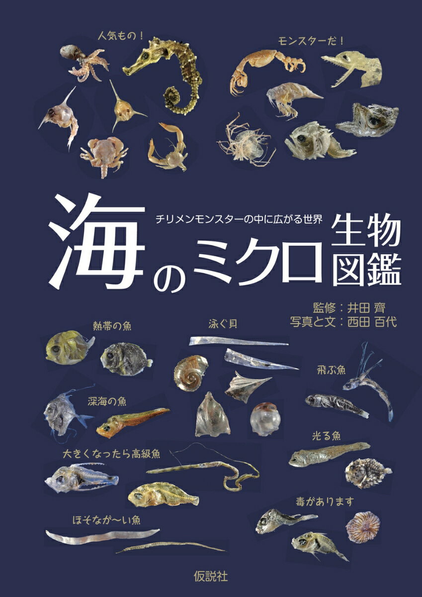 海のミクロ生物図鑑 チリメンモンスターの中に広がる世界 [ 西田 百代 ]