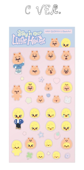 [6TH FANMEETING [STAY in Our Little House] MD] SKZOO 3D STICKER (C Ver.)