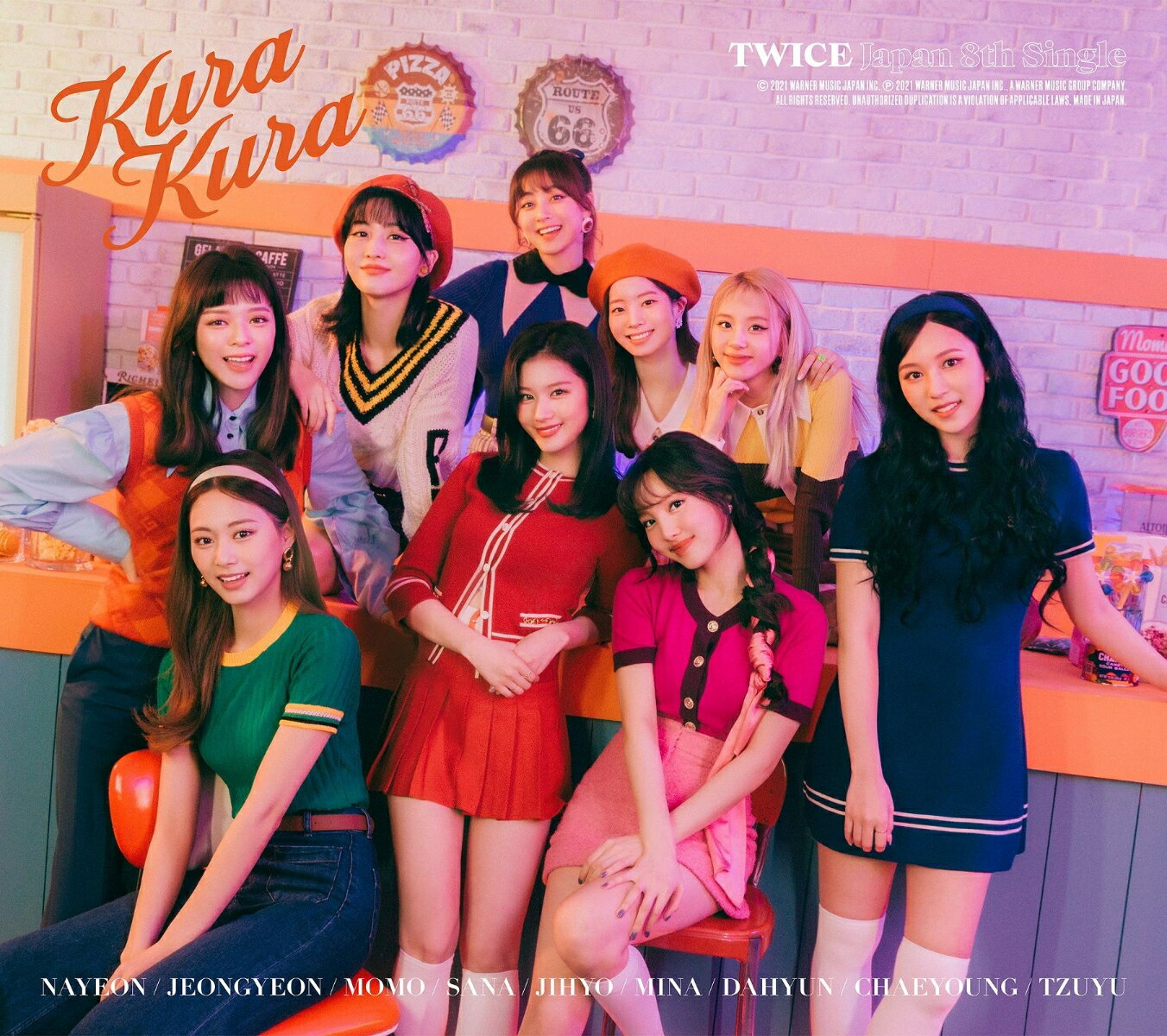 Kura Kura (初回限定盤A CD＋DVD) [ TWICE ]