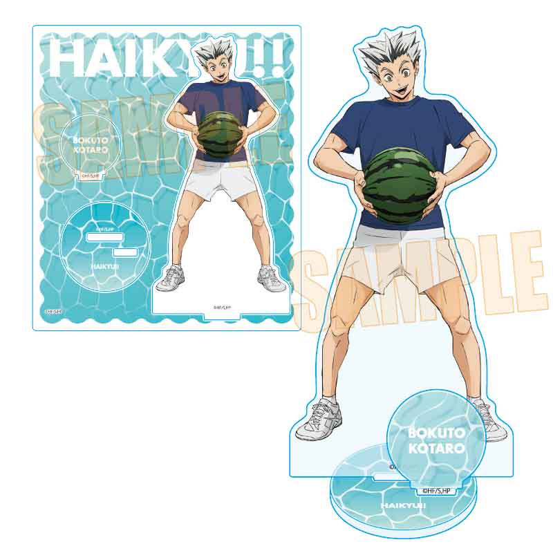 アニメ「ハイキュー!!」　アクリルスタンド 木兎 光太郎（スイカ）