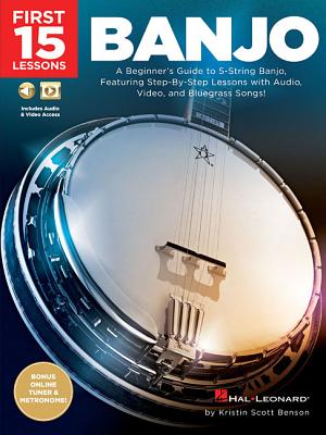 First 15 Lessons - Banjo Book/Online Media